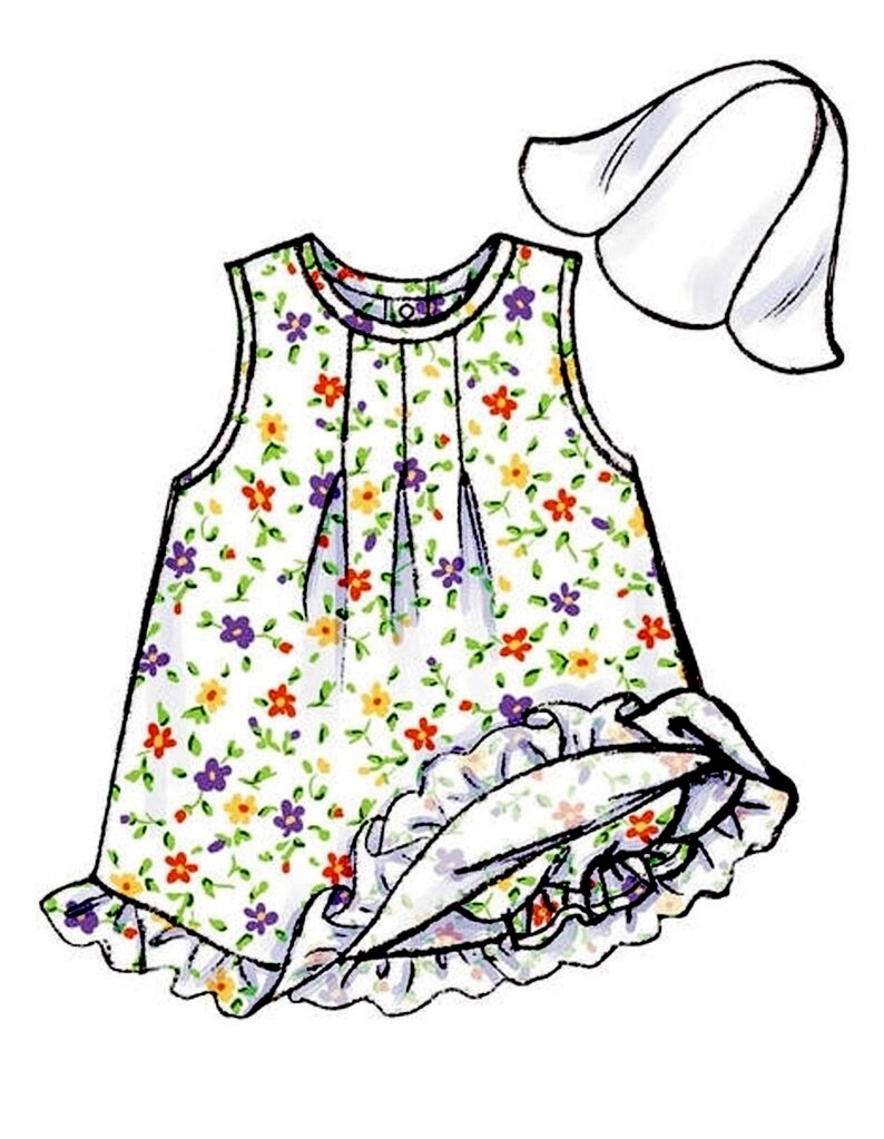 Sewing Pattern for Baby Dress Pattern Classic Baby Girls' Etsy