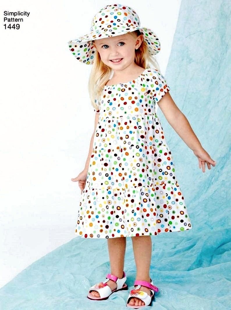Sewing Pattern Girls' Dress Pattern Little Girls Dress Etsy