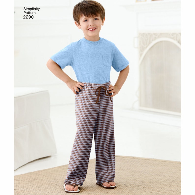 Sewing Pattern Pajama Pants Pattern Learn to Sew Pajama Pants | Etsy