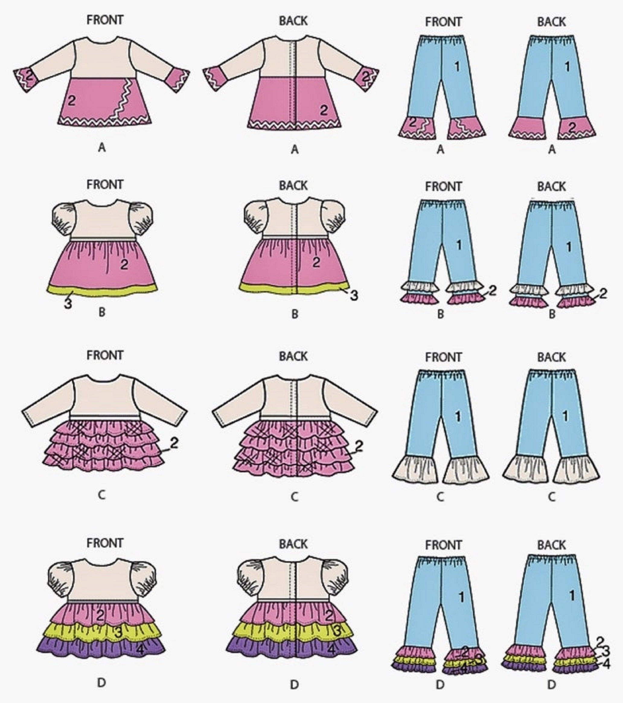 Sewing Pattern 18 Inch Doll Clothes Pattern 18 Inch Doll Top Etsy