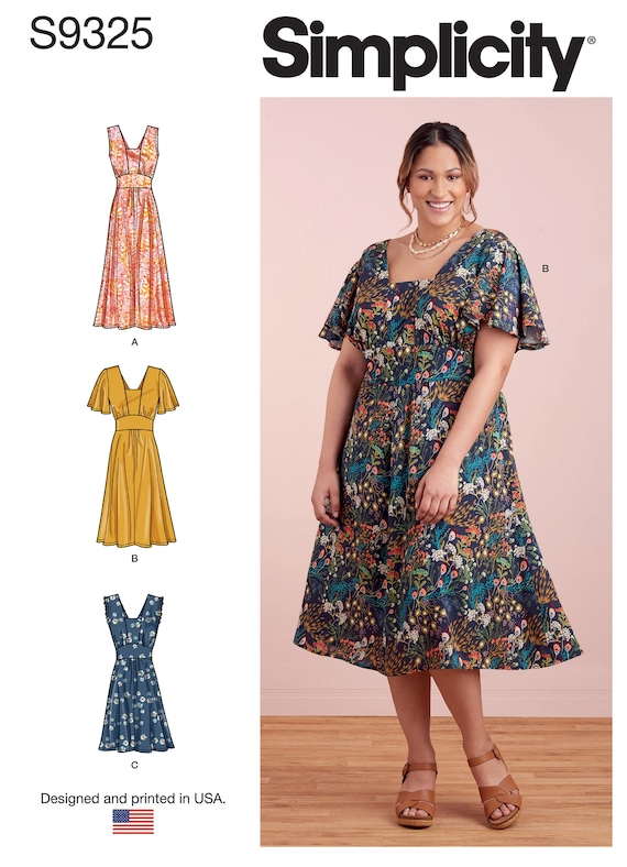 plus size dress patterns