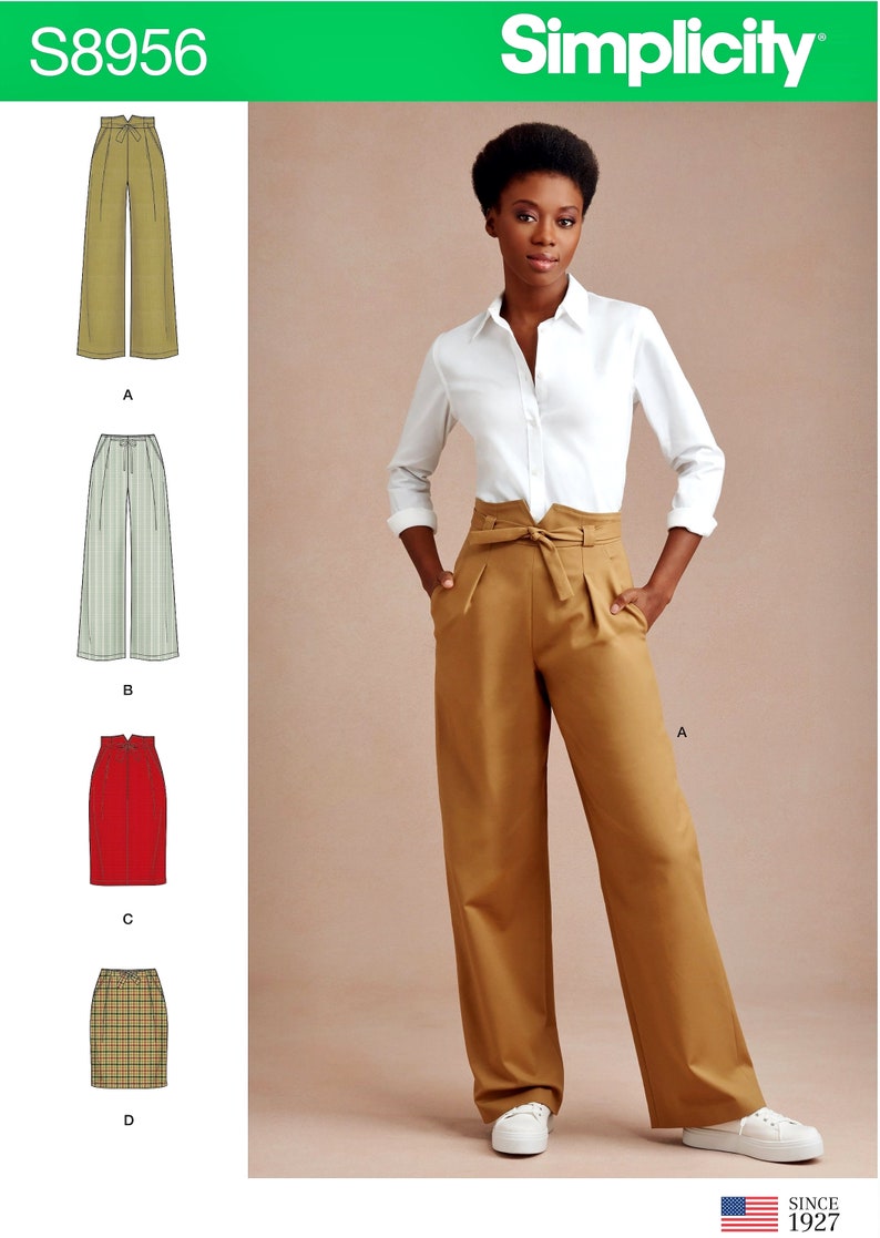 Sewing Pattern for Women's Pants Pattern Misses' Etsy