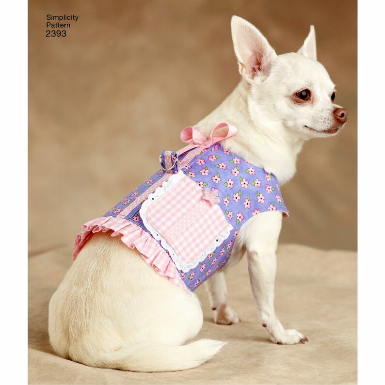 Sewing Pattern Tiny Dog Coat Pattern Small Dog Coat Dinky Etsy
