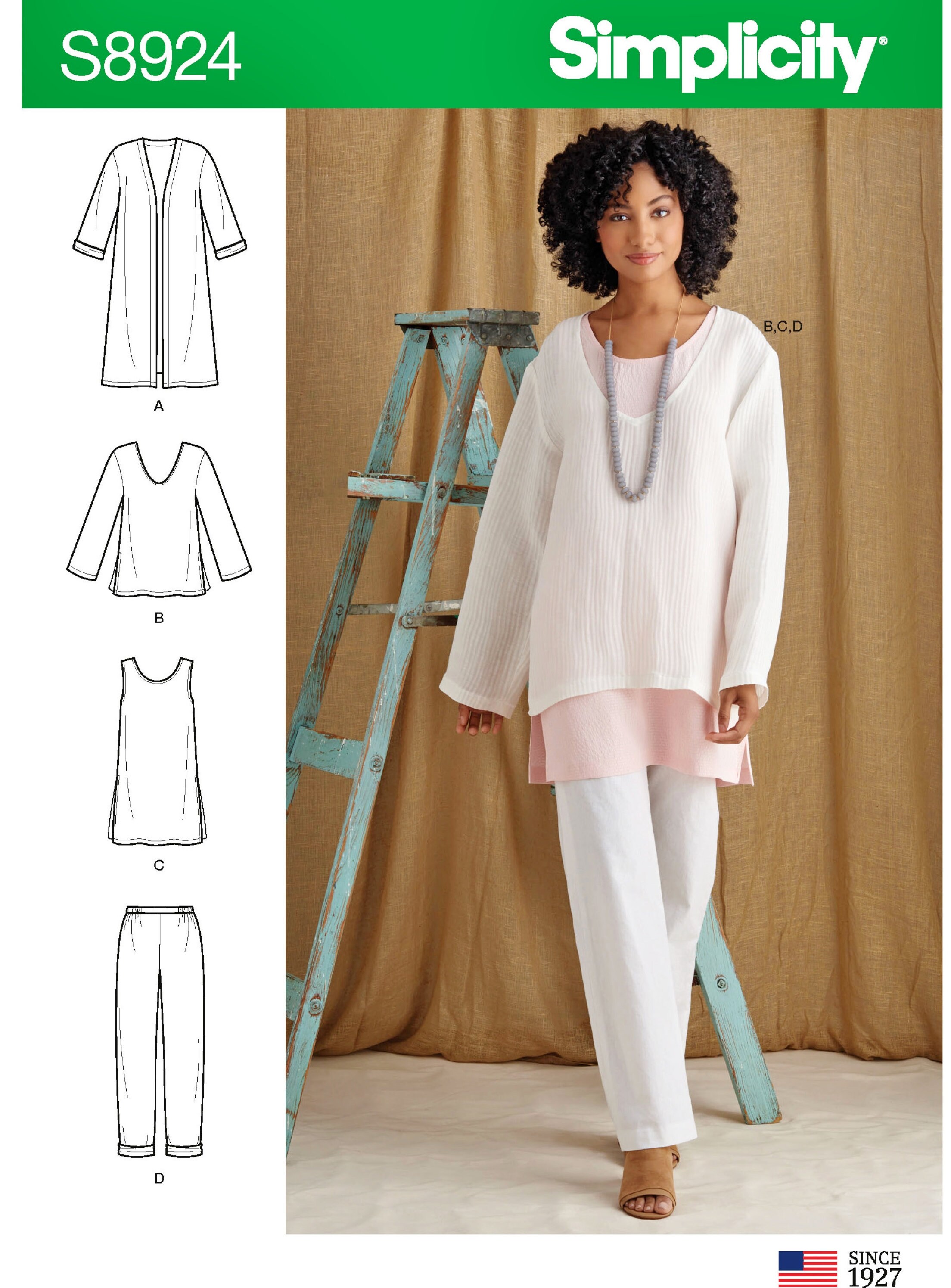 long cardigan sewing pattern
