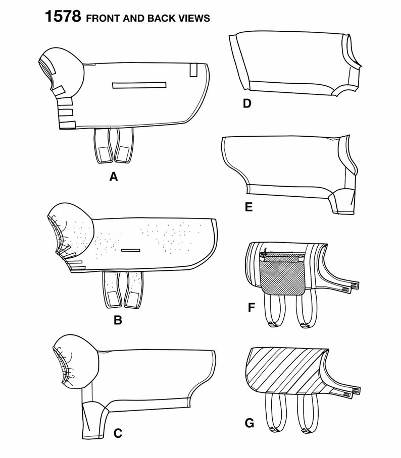 Sewing Pattern Dog Coat Pattern Dog Bathrobe Pattern Dog Etsy