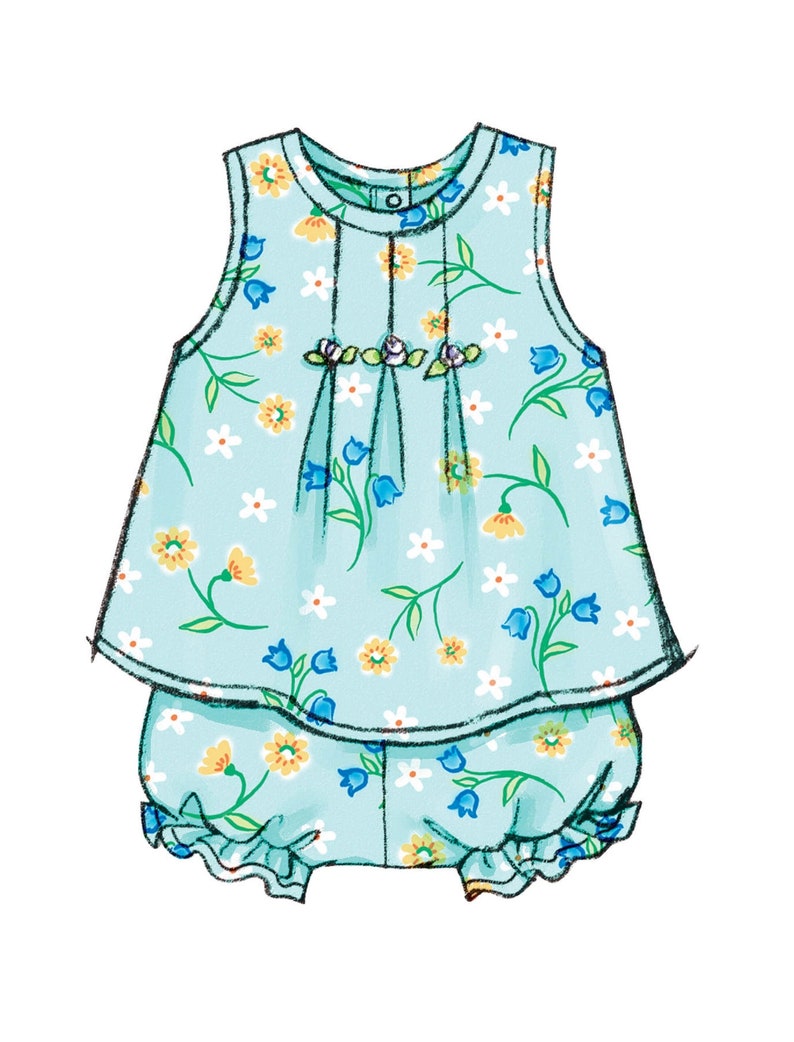 Sewing Pattern for Baby Dress Pattern Classic Baby Girls' Etsy