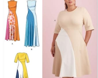 Simplicity Sewing Patterns Women's Dress Pattern, Formal Dress Pattern, Dress with Pockets Pattern, Simplicity Pattern 9887