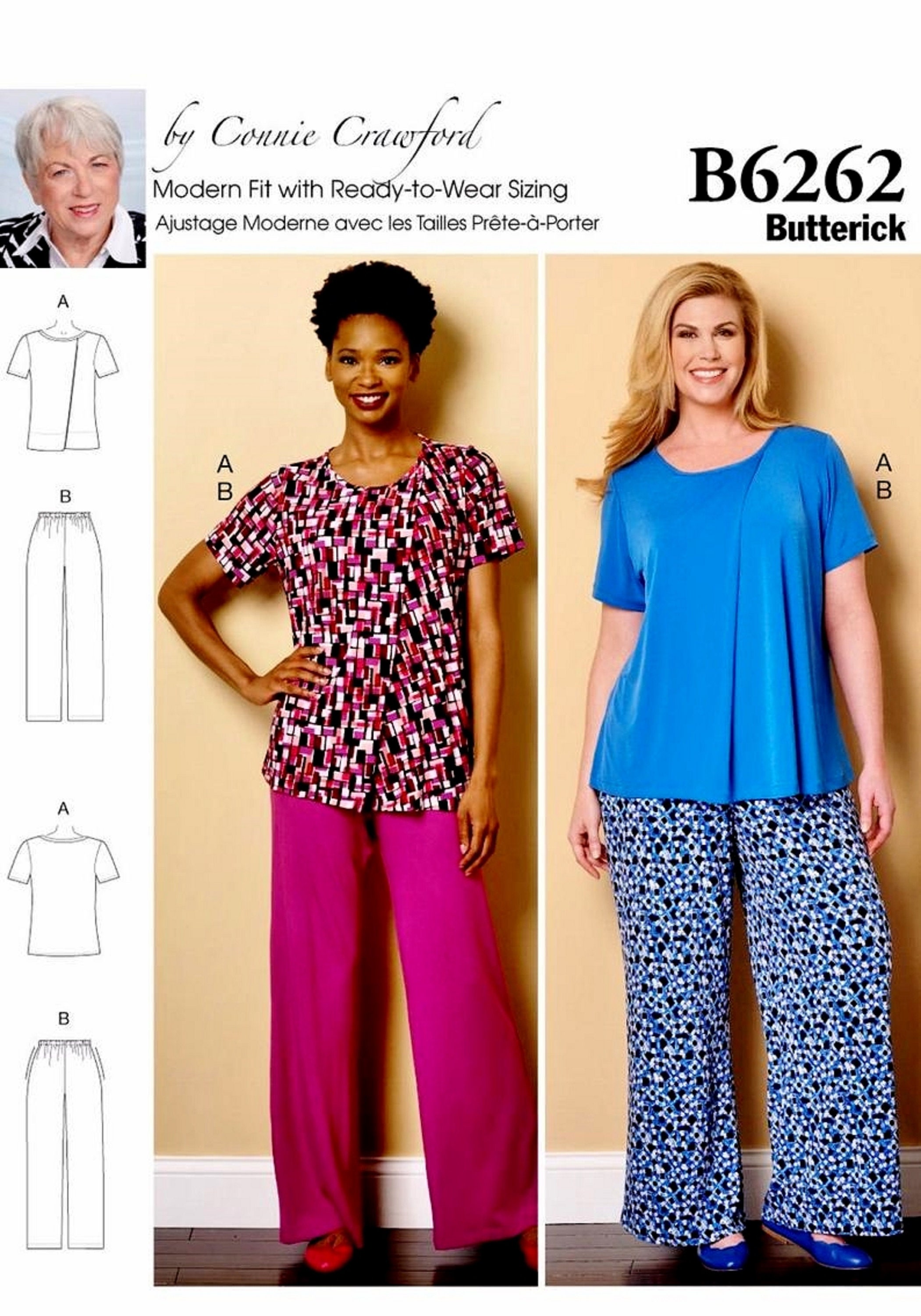 Sewing Pattern Women's Easy Loungewear Pattern Loose Etsy