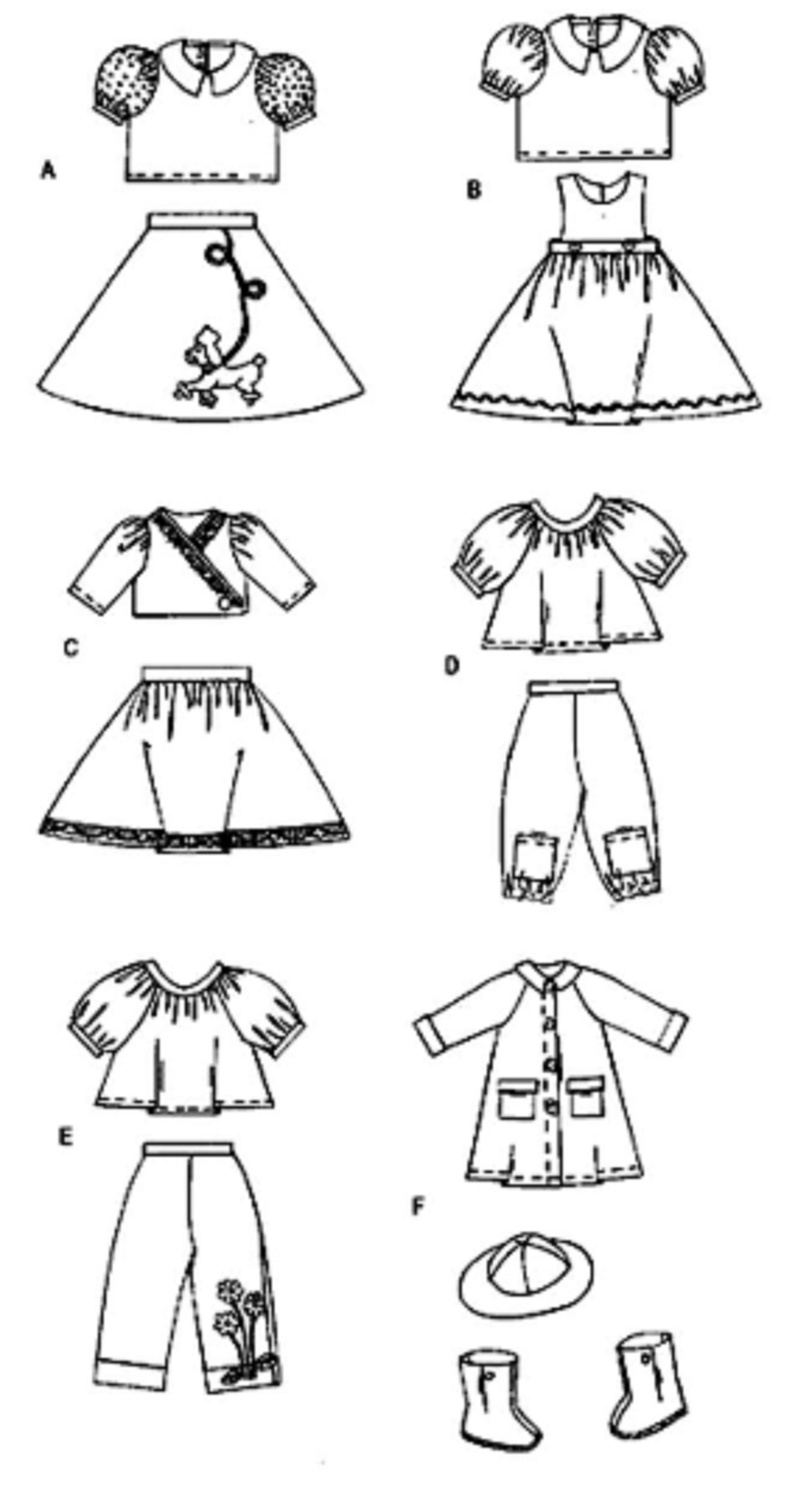 Sewing Pattern for 18 Inch Doll Clothes Pattern Doll Raincoat Etsy