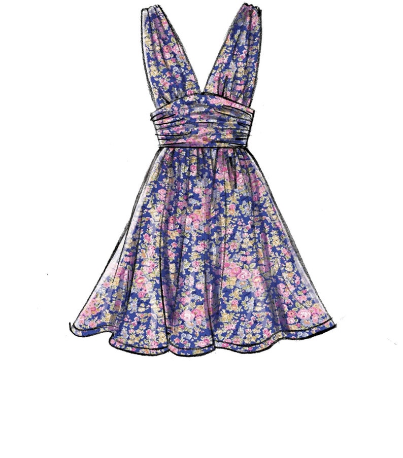 Sewing Pattern Misses Formal Gown Pattern Strapless Dress Etsy