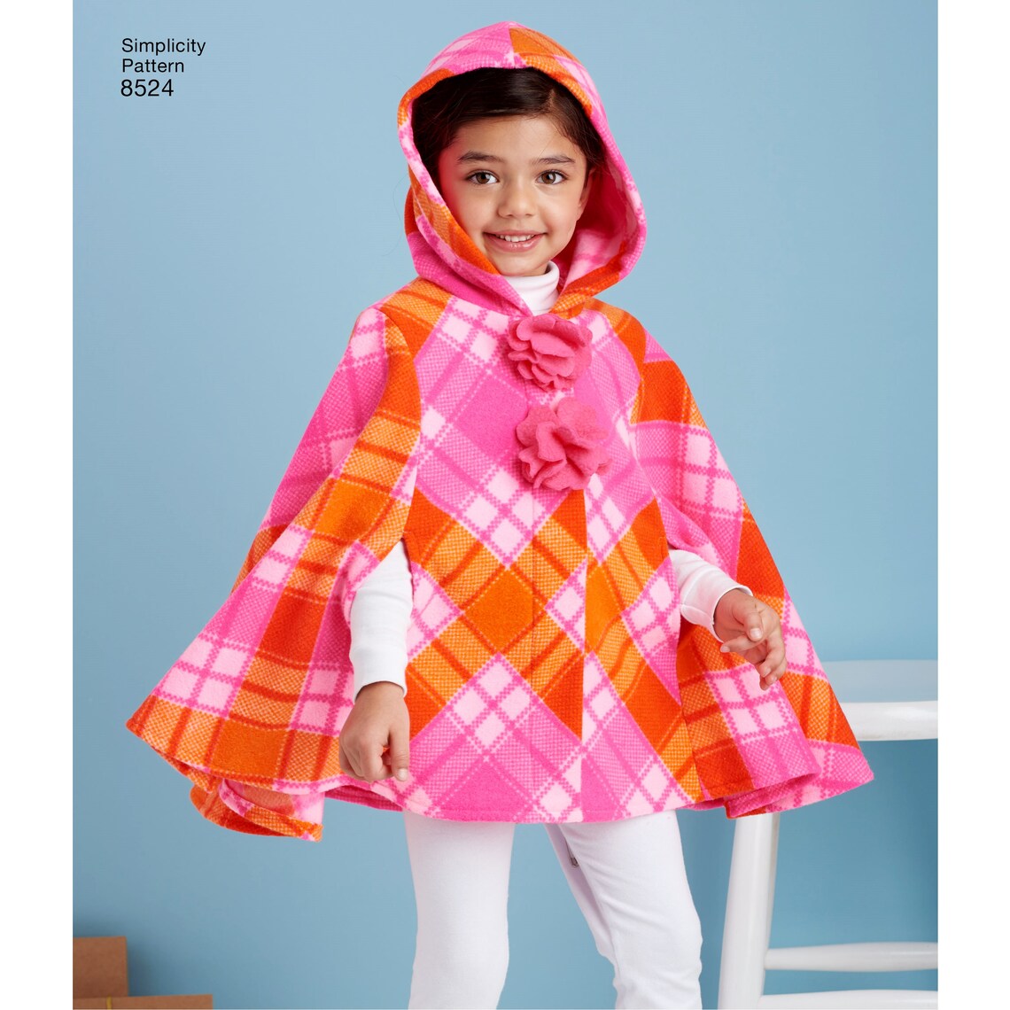 Sewing Pattern Child's Poncho Pattern Little Girl's Etsy