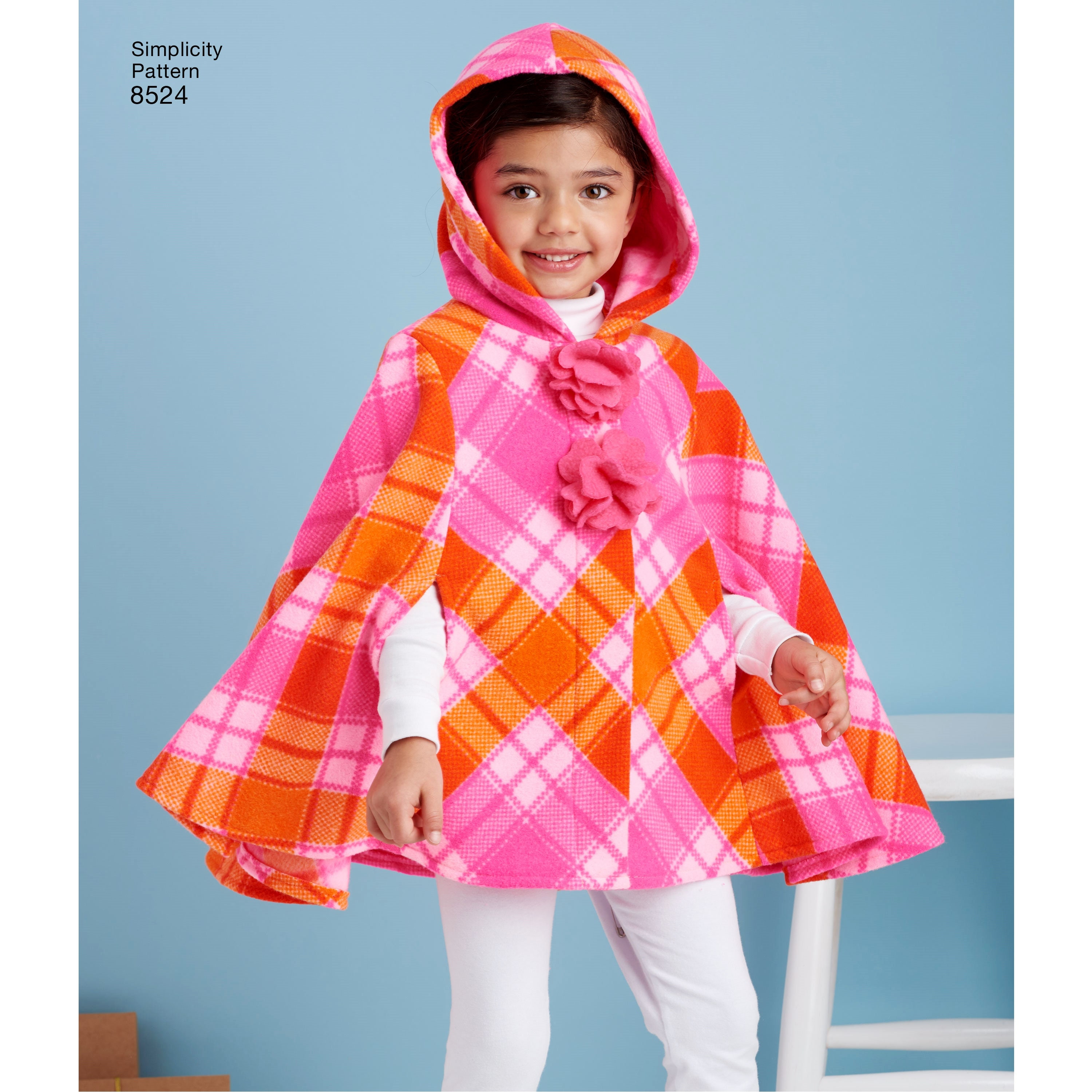 Sewing Pattern Child's Poncho Pattern Little Girl's Etsy