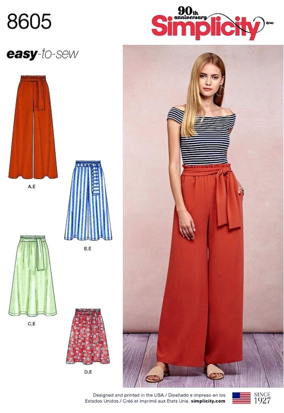 Loose pants pattern Outlet