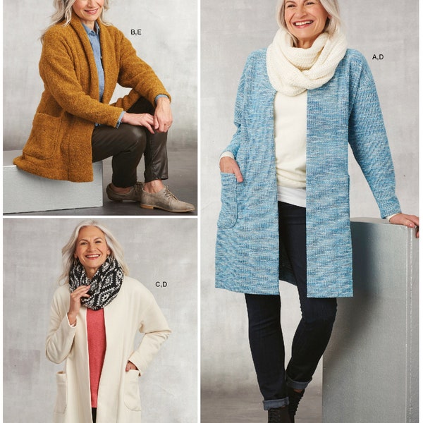 Fleece Coat Pattern Etsy