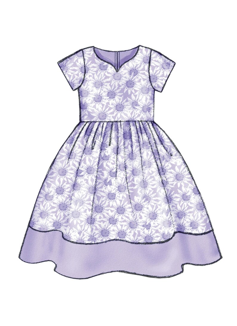 Sewing Pattern Flower Girl Dress Pattern First Communion Etsy