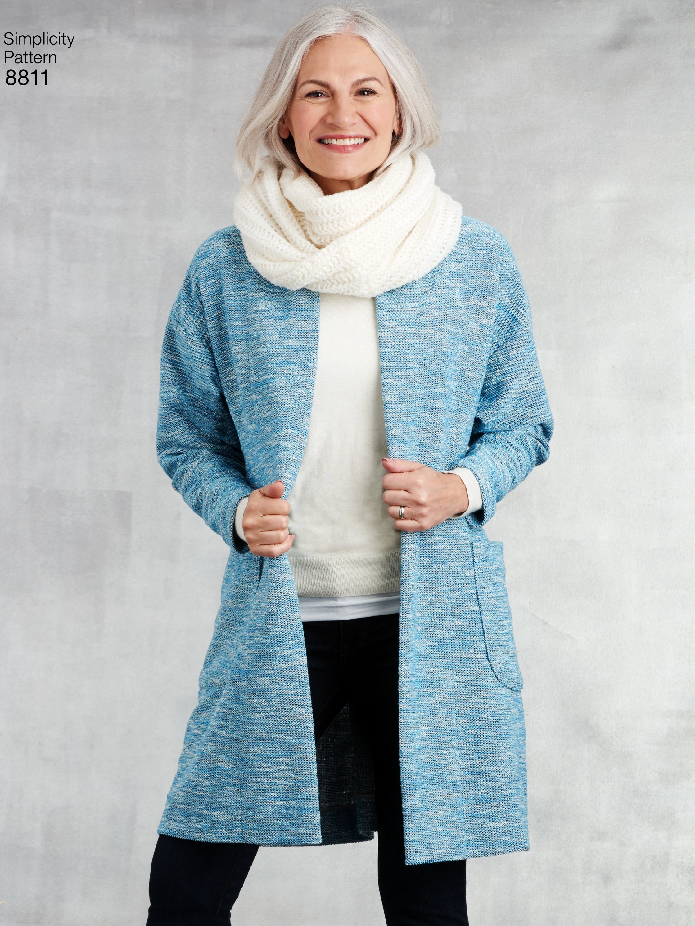 Sewing Pattern Women's Fleece Cardigan Pattern Etsy