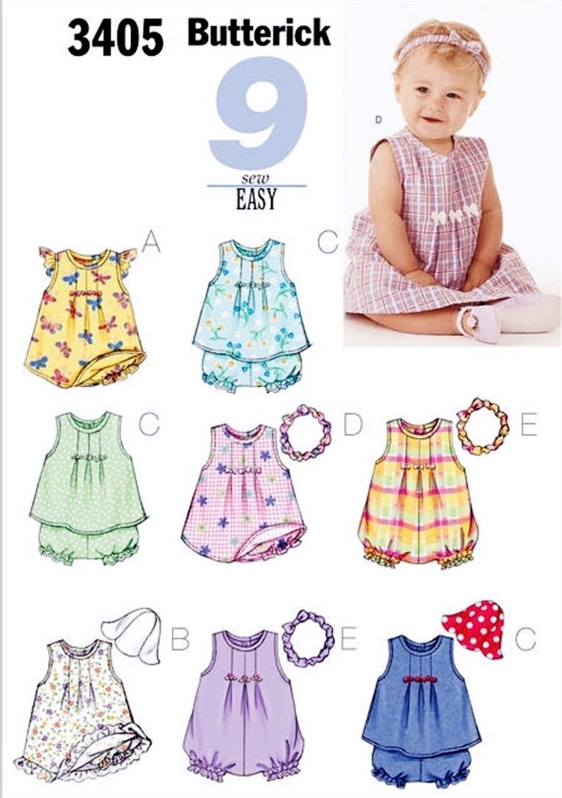 Sewing Pattern for Baby Dress Pattern Classic Baby Girls' Etsy