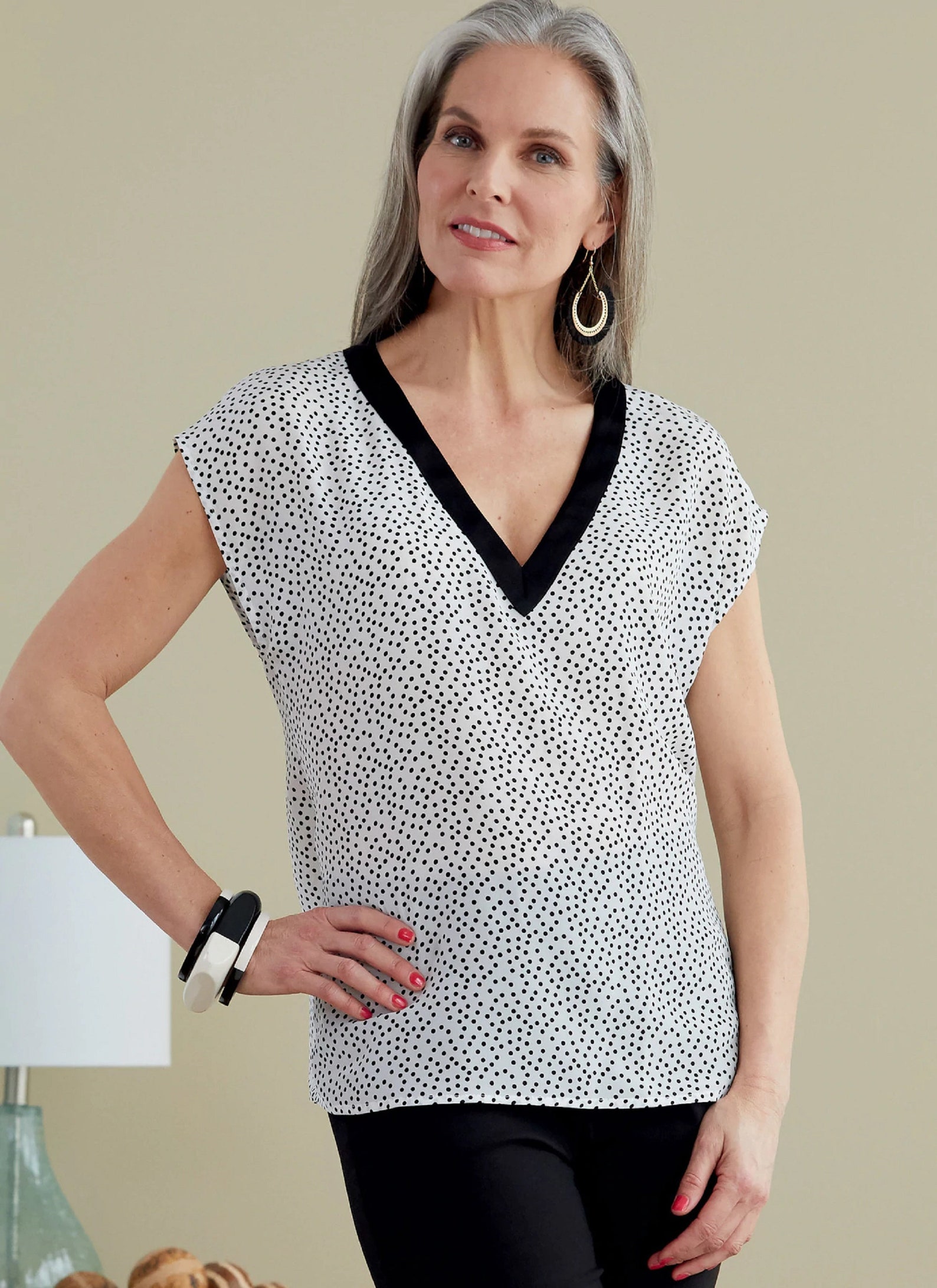 Sewing Pattern Women's Loose Fit Top Pattern Caftan - Etsy