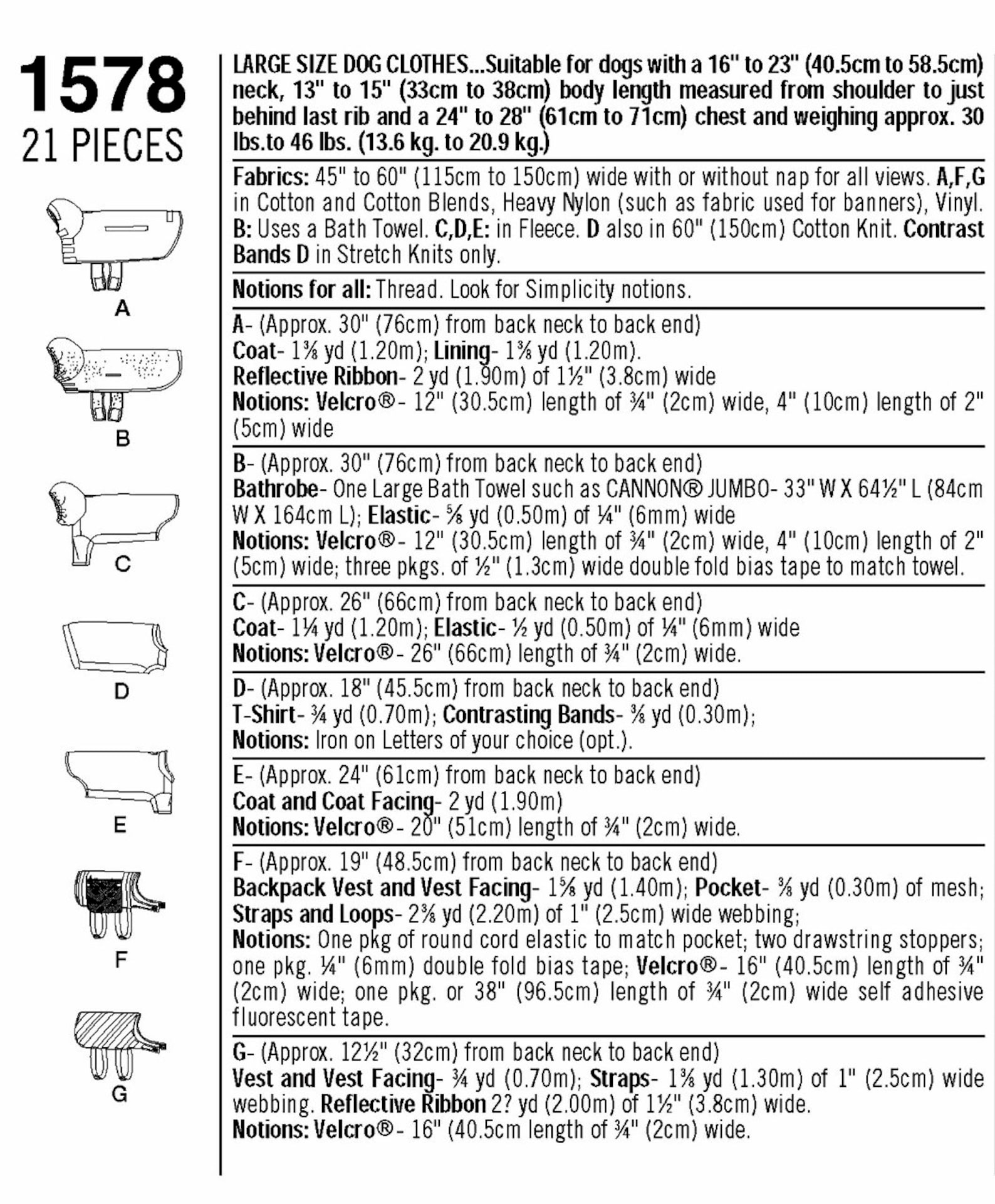 Sewing Pattern Dog Coat Pattern Dog Bathrobe Pattern Dog Etsy