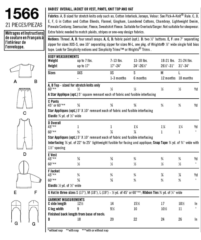 Sewing Pattern Baby Overalls Pattern Toddler Hooded Jacket Etsy