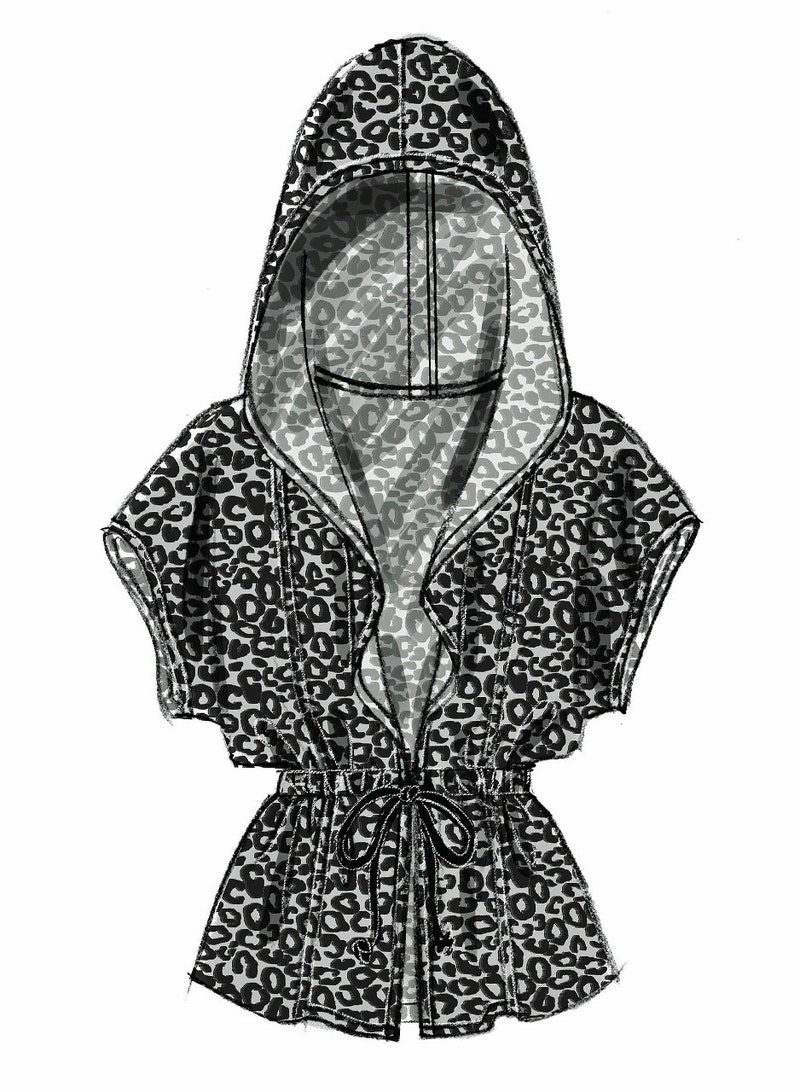 Sewing Pattern Women's Cardigan Pattern Open Front Etsy