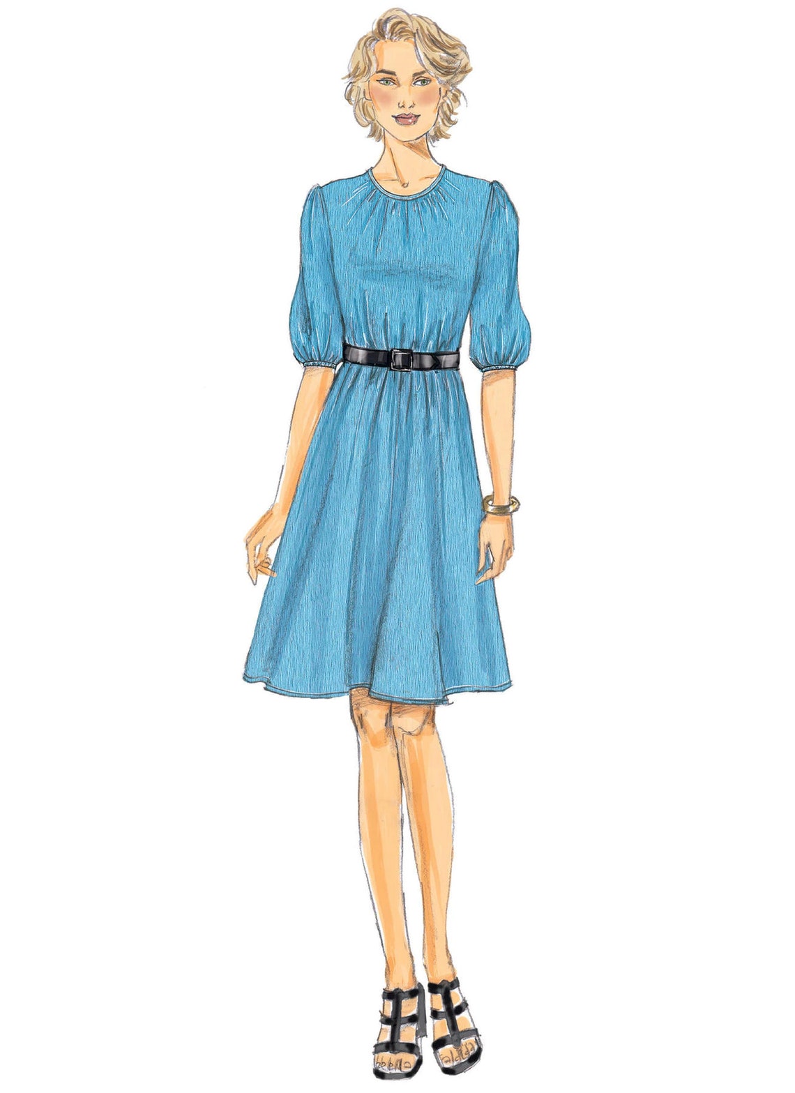 Sewing Pattern Women's Dress Pattern Misses' Petite Etsy