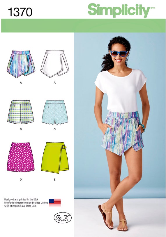 Sewing Pattern Misses Shorts Pattern Skort Pattern Skirt Etsy sewing-pattern-misses-shorts-pattern-skort-pattern-skirt-etsy