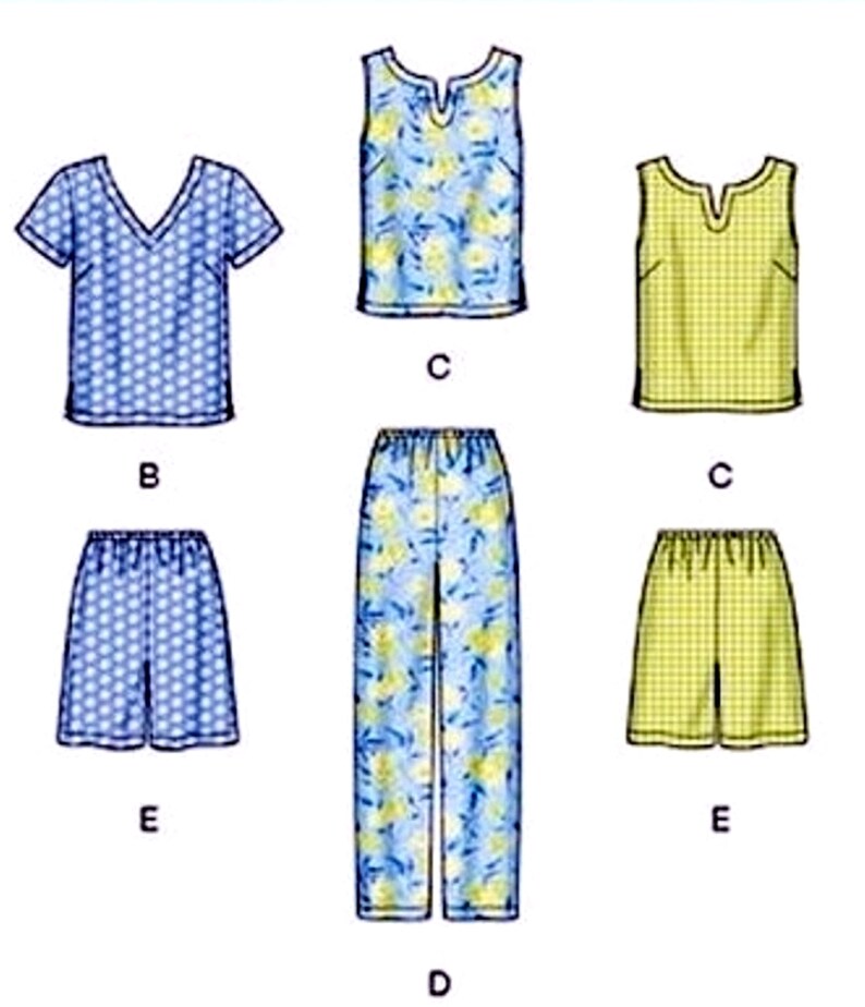 Sewing Pattern Women's Elastic Waist Pants Pattern Easy | Etsy