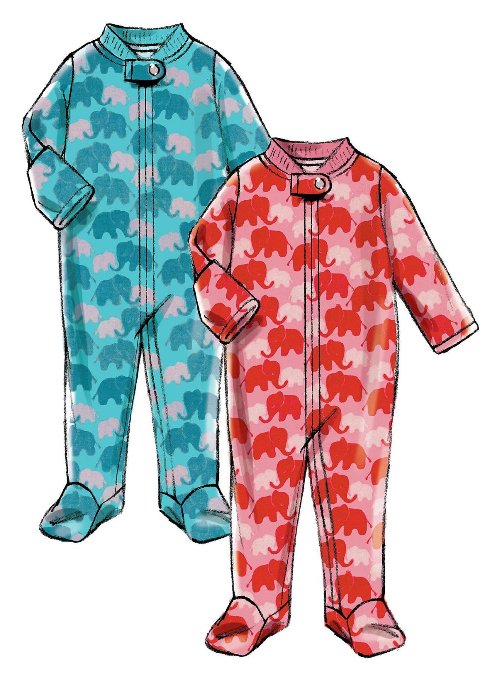 Sewing Pattern Toddler's Jacket Pattern Infant Sleeper Etsy