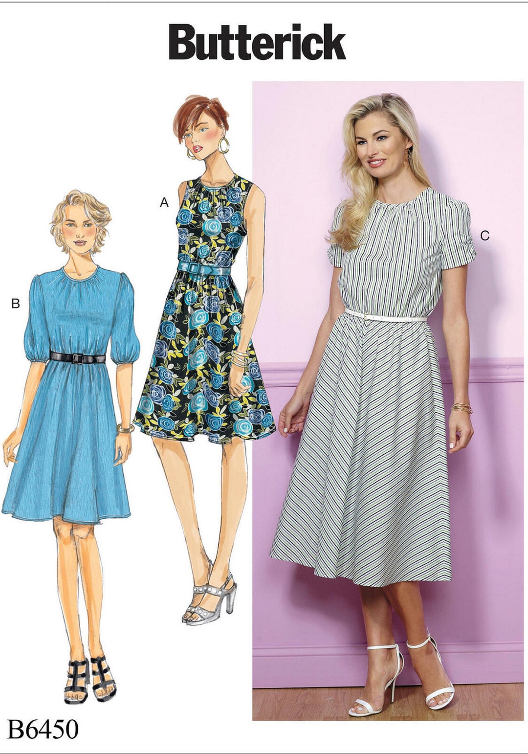 Sewing Pattern Women's Dress Pattern Misses' Petite - Etsy
