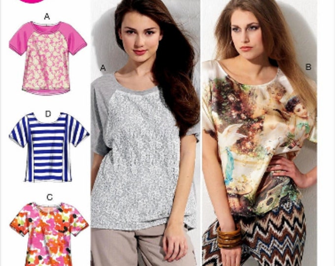 Sewing Pattern Tunic Tops Pattern Loose Fit Tops Pattern - Etsy