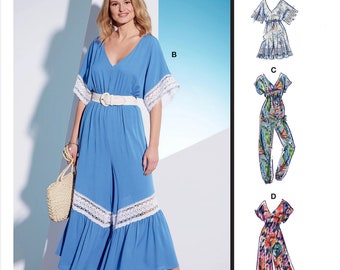 McCall's Paper Sewing Pattern  Women's Jumpsuit and Romper Pattern, McCall's Sewing Pattern 8313