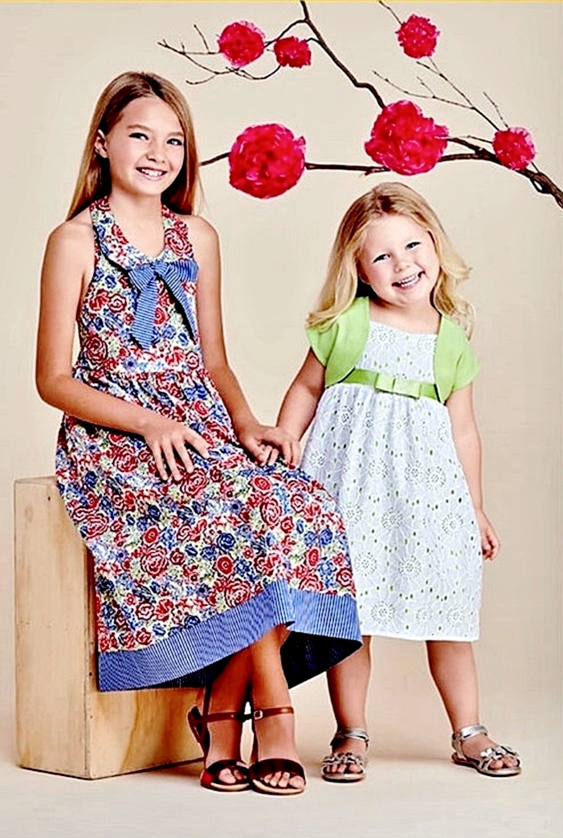 Sewing Pattern Girls' Sundress Pattern Tween Girls' Etsy