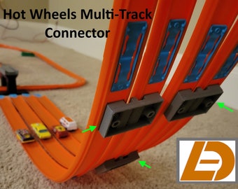 Hot Wheels Multi-Track Connector 3D Printable Model