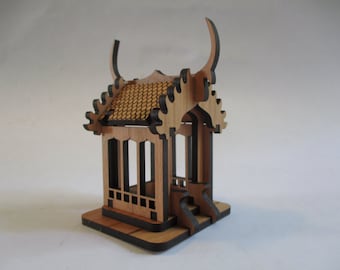 Laser Cut your own Tiny Temple SVG Small Altar Little Shrine Spirit Fairy House