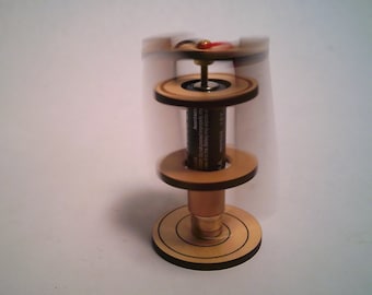 SVG file for laser cutter: Homopolar Motor