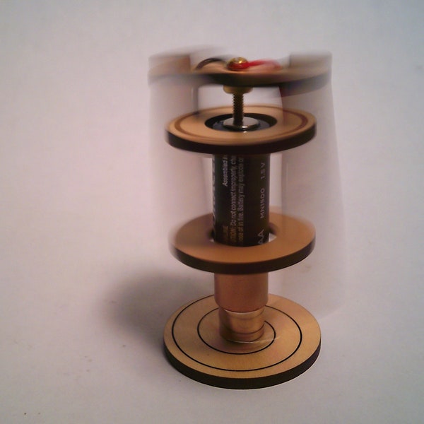 SVG file for laser cutter: Homopolar Motor