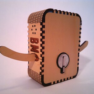 Laser cut your own Adventure Time BMO Lamp SVG for Glowforge image 4