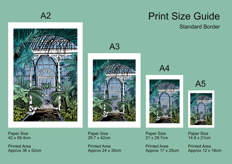 Sheffield Winter Garden Print Night / Botanical Garden Poster/ Greenhouse Print/ Sheffield Wall Art/ Moonlight image 5