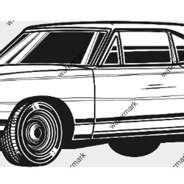 1968 Plymouth Roadrunner Digital download