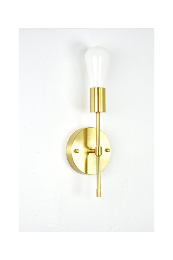 Single bulb cheap vanity light