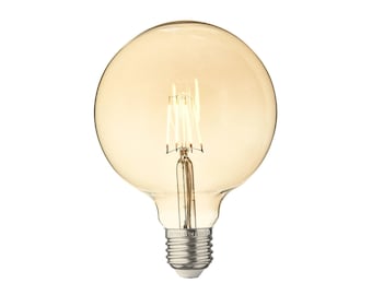 LED 5" Globe - gelbes Licht 2200K - E26 - 5-Zoll-Lampe - moderne Beleuchtung