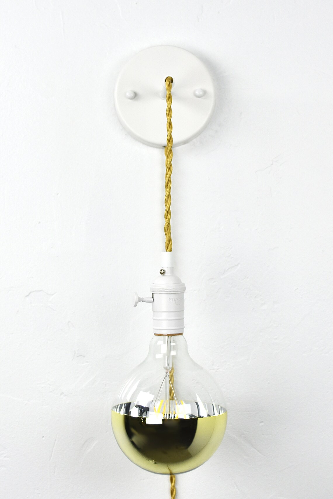 Plug in Adjustable Wall Sconce Custom Finish LED or Etsy