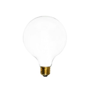 LED Milk White 5&quot; Globe - White Light 3500K - E26 - 5 Inch Lamp Bulb - Modern Lighting