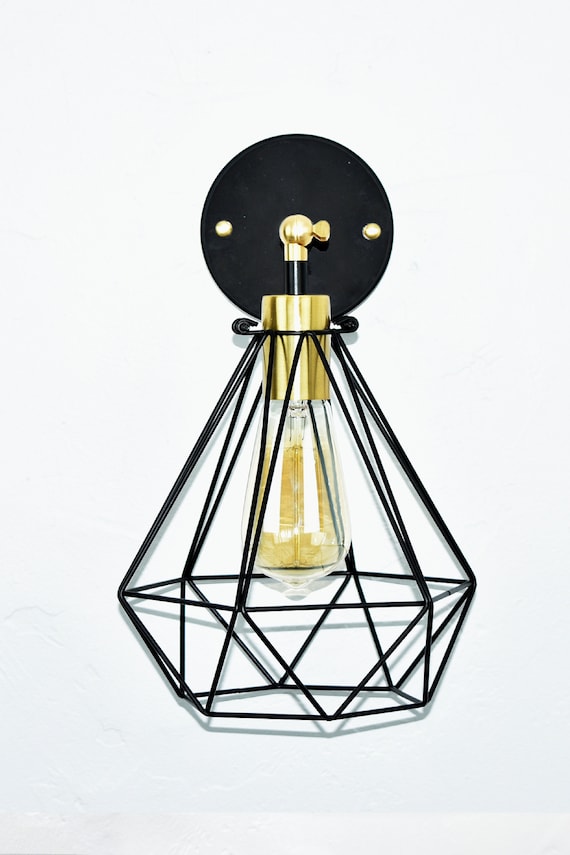 modern brass wall lights