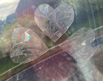 Heart, suncatcher, window sticker