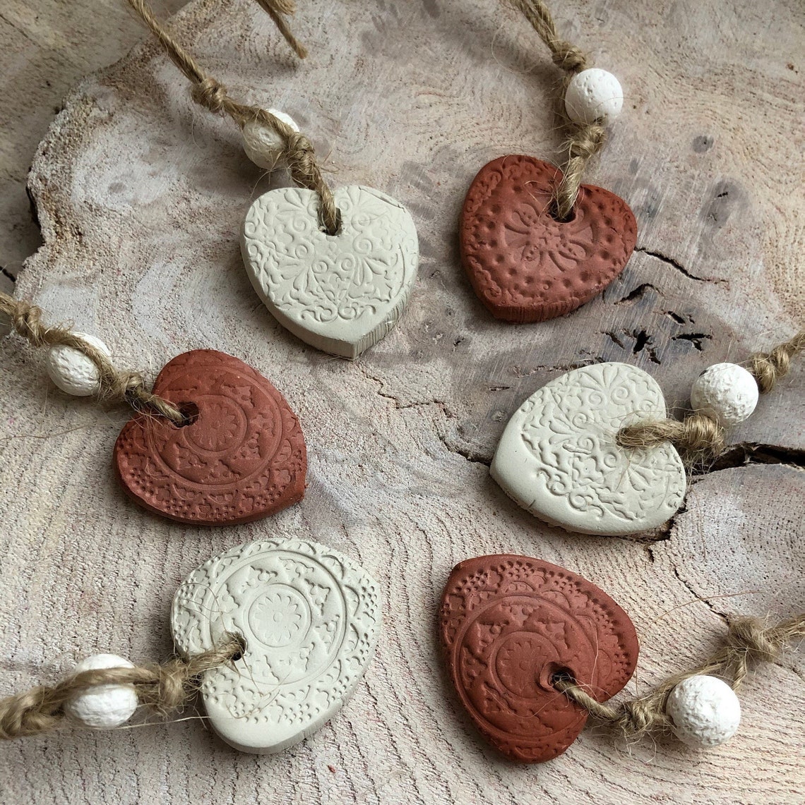 Air Dried Clay Diffuser Essential Oil Aromatherapy Diffuser Etsy UK