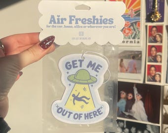 Alien Lufterfrischer - Ocean Fresh Scent, UFO-Autozubehör