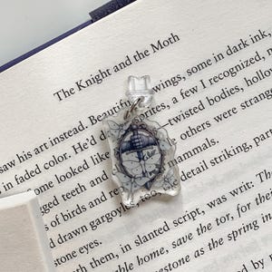 The Knight and The Moth E-Reader Charm | Bookish E-Reader Accessory
