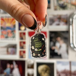 Witchy Cauldron E-Reader Charm | Halloween Bookish Accessory | Hainted Reader Gift | Spooky Season Vibes
